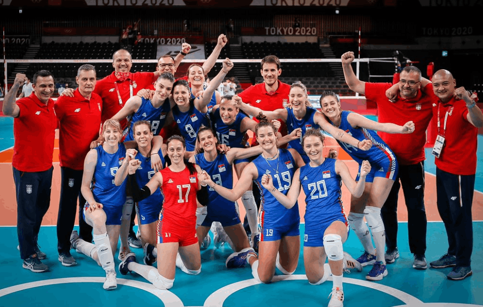 SRPSKE ODBOJKAŠICE OSVOJILE BRONZU: Terzićeve kraljice deklasirale Koreju za DEVETU OLIMPIJSKU MEDALJU!